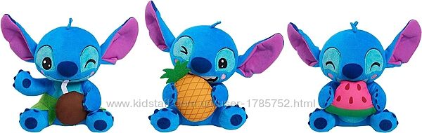 Disney Stitch , плюшева іграшка голубого інопланетянина Стіча від Just Play