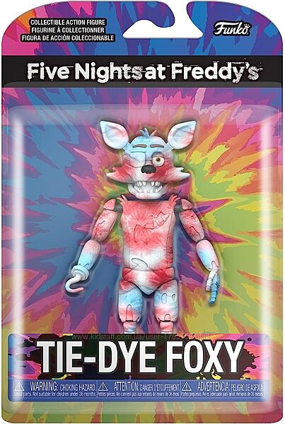 Funko PopФігурка 5 ночей з фредді Фоксі Five Nights Freddys Tie Dye Foxy