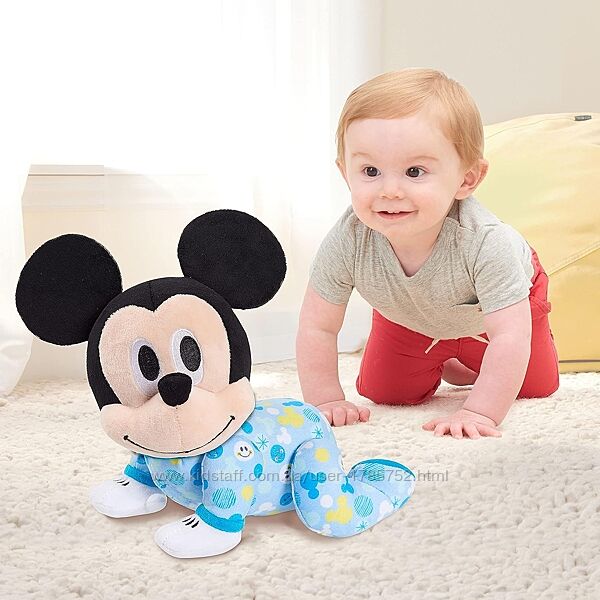 Інтерактивна повзуча іграшка Disney Baby Musical Crawling Mickey Mouse 