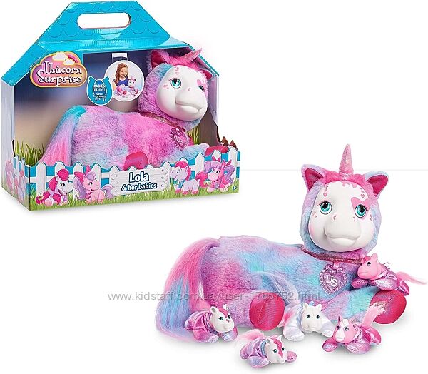 Іграшка сюрприз, вагітний єдиноріг Лола. Unicorn Surprise Lola by Just Play 