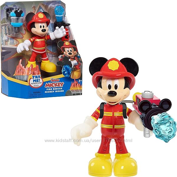 Disney Junior Fire Rescue . Фігурка Міккі Мауса пожежник від Just Play 