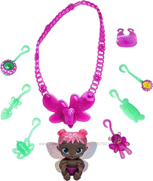 Намисто Baby Alive Glo Pixies Minis Carry n Care Necklace, Rose Blossom 