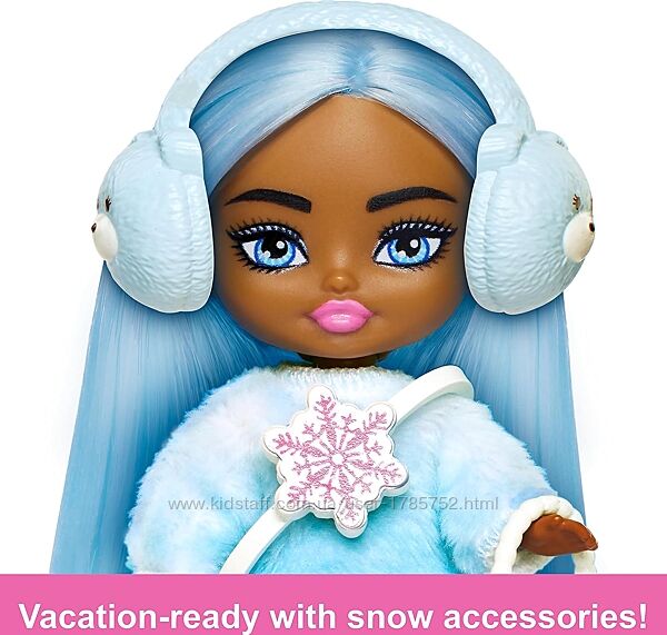 Barbie Extra Mini Minis Winter лялька барбі екстра міні мінс зима 