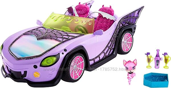 Машинка для ляльки Monster High Монстро-мобіль  