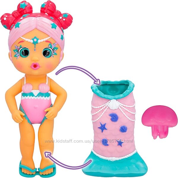 Лялька русалка IMC Toys Bloopies Mermaids Magic Tail Layla яка міняє колір