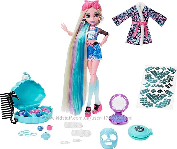 Лялька Monster High, Lagoona Blue Spa з аксесуарами Wear and Share