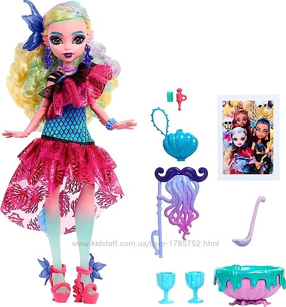 Лялька Monster High Lagoona Blue у вечірній сукні Monster Ball