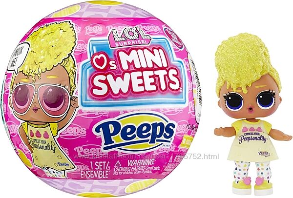 LOL Surprise Loves Mini Sweets Peeps. Лол кулька пасха курчатко мінісвітс 