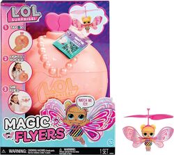 Літаюча лялька-фея  LOL Surprise Magic Flyers Flutter Star. Hand Guided 