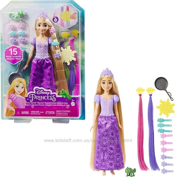 Лялька Mattel Disney Princess Фантастичні зачіски Рапунцель Rapunzel 