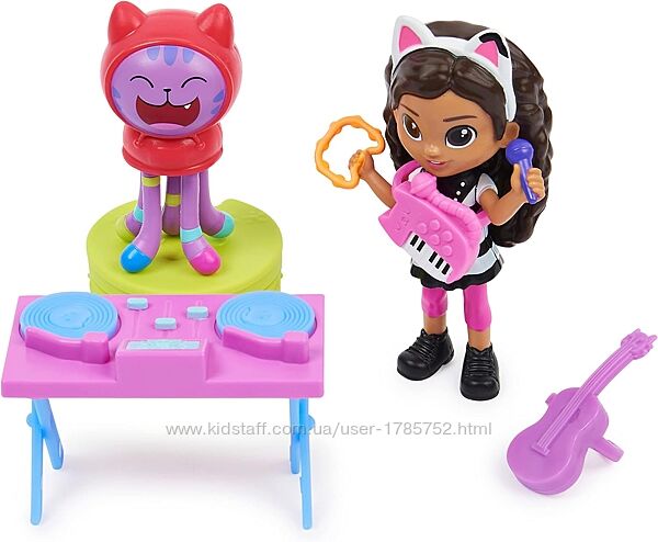 Gabby&acutes Dollhouse, Kitty Karaoke. Лялька Габбі та Кітті в карооке