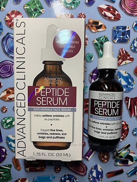 Сыворотка для лица с пептидами Peptide Serum от Advanced ClinicalsUSA