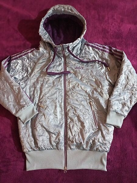 Куртка удлинённая adidas.