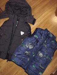 Безрукавка жилетка 4-5/ 104/110р. Сафарі Small Gang Чорна 