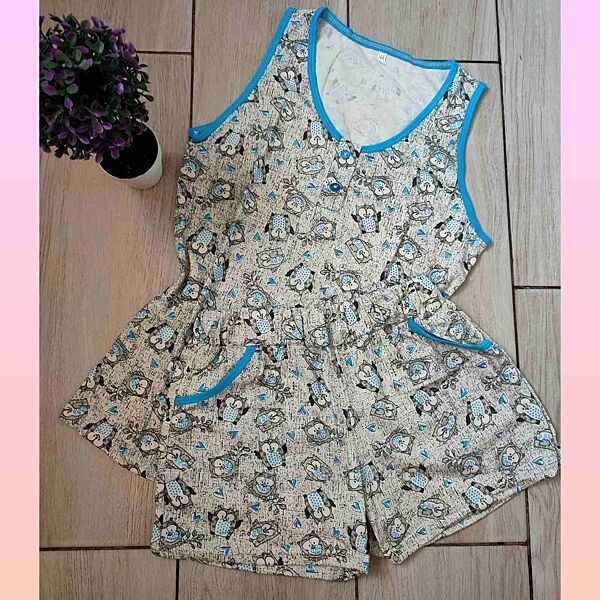 Женская пижама майка и шорты 