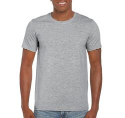 Чоловіча бавовняна футболка Gildan SoftStyle 10 кольорів 7 розмірів