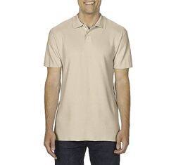Чоловіча бавовняна футболка-поло Gildan SoftStyle 10 кольорів 6 розмірів
