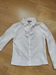 Белая блуза для девочки. Испания.