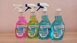 Побутова хімія Sidolux. Засоби для миття вікон і скляних поверхонь.