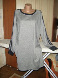 Шикарное трикотажное платье СПОРТ ШИК, размер 50 - 16 - L
