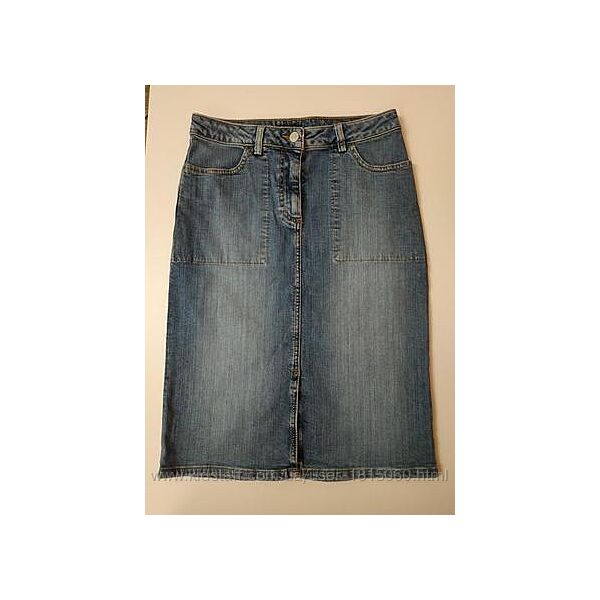 Трендовая джинсовая юбка в идеале Lindex швеция
