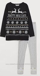 Пижама домашний костюм H&M для девочки 8-10 лет Новый р.146/152
