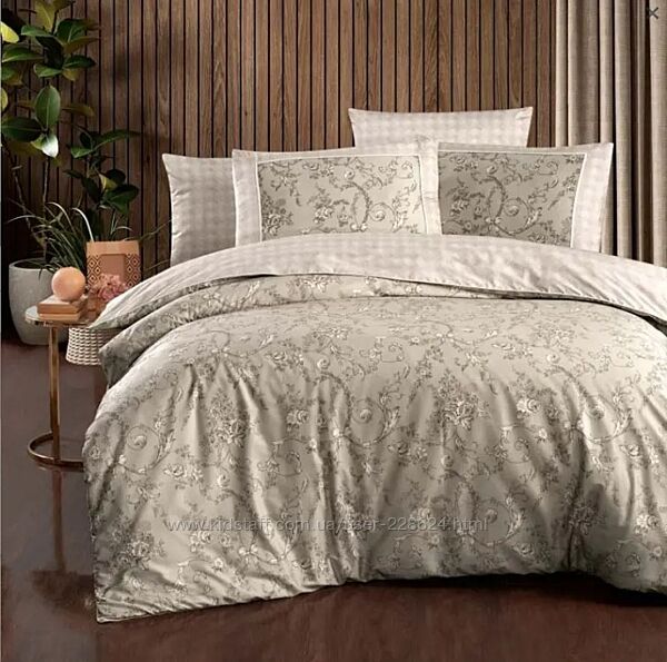 Постельные комплекты из сатин люкс в евро размере Турция Laromano