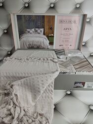 Летние наборы постельного белья Pike с вафельным покрывалом ТМ Irina Home