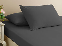 Простирадло на гумці з наволочками ранфорс First Choice