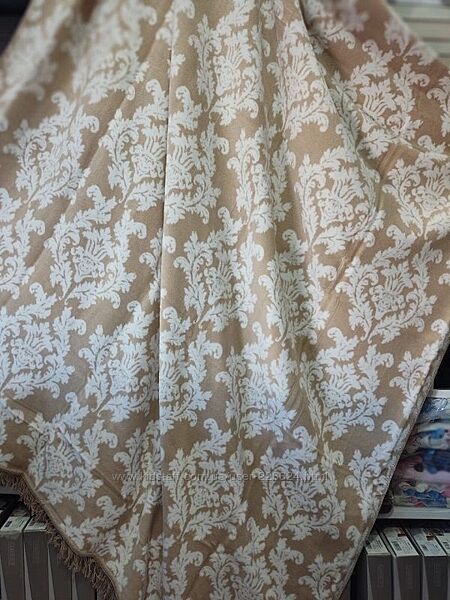 Бавовняні пледи покривала Туреччина SARAR з бахромою 