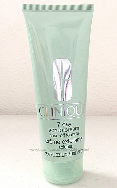 Clinique cкраб для лица clinique 7 day scrub cream rinse
