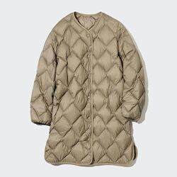 Ультралегкое пуховое пальто uniqlo