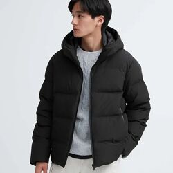 Uniqlo. Зимова безшовна пухова парка 3d cut