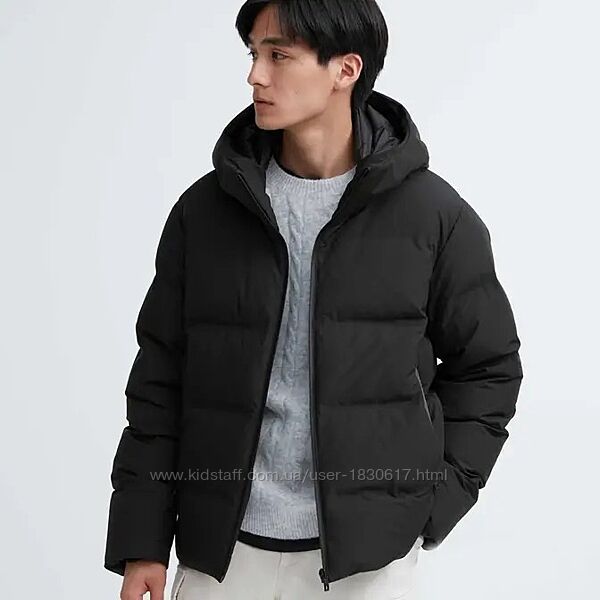 Uniqlo. Зимова безшовна пухова парка 3d cut