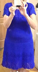 Вязаное платье