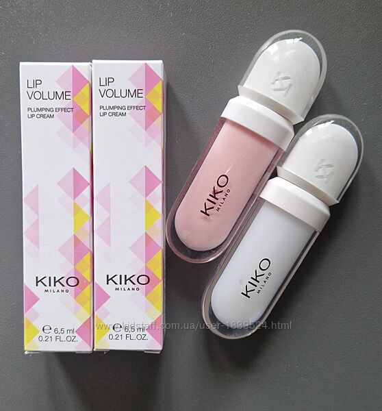 Бальзам блиск кіко Kiko milano 3d