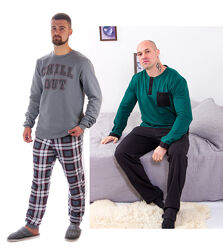 Тепла чоловіча піжама 
