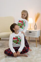 Дитяча зимова піжама з колекції  Family Look