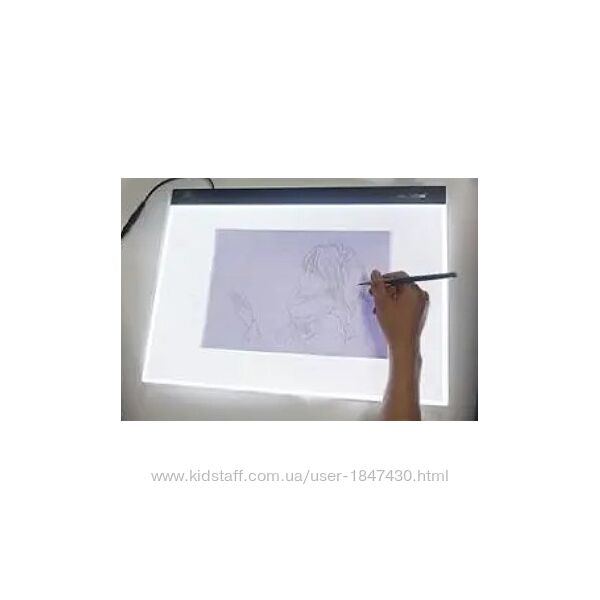 Световая LED доска - планшет для рисования и копирования с подсветкой 