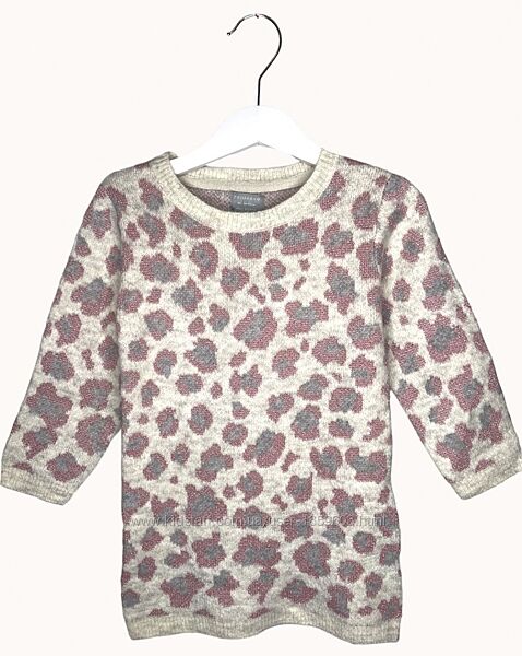 Леопардовий светр Primark для дівчинки на зріст 62-98 см 