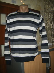 Полувер хлопковый в полоску, размер S/М