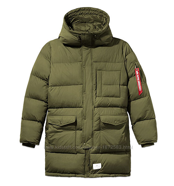 Парка, пуховик Alpha Industries N-3B QUILTED, оригинал 