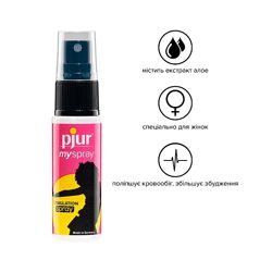 Возбуждающий спрей для женщин pjur My Spray 20мл, эффект покалывания