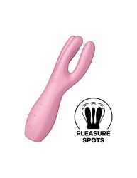 Клиторальный вибратор Satisfyer Threesome 3 с тремя пальчиками