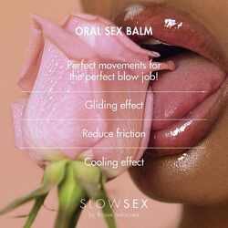 Охлаждающий бальзам для минета Bijoux Indiscrets SLOW SEX - Oral sex balm