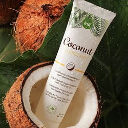 Ухаживающий лубрикант с кокосовым маслом на водной основе Intt Coconut