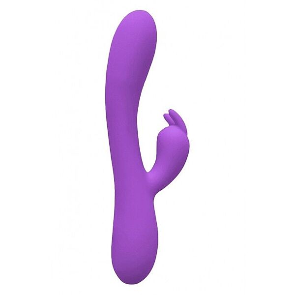 Вібратор-кроликз підігрівом Wooomy Gili-Gili Vibrator with Heat Purple