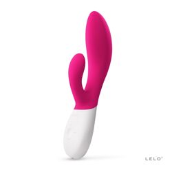 2в1. Вібратор-кролик LELO Ina Wave 2, манливий рух стовбура та вібрації