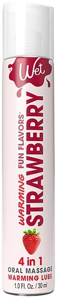 Зігрівальний лубрикант на водній основі Wet Warming 4 in 1, без цукру 30 мл