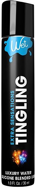 Охолоджувальний лубрикант на водно-силіконовій основі Wet Extra Sensations Tingling 30 мл